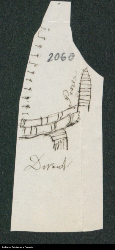 Obraz 6 z kolekcji "Szkice krawieckie w korespondencji Józefy Radolińskiej (1809-1880) z jej synem Hugonem (1841-1917) i synową Lucy Catherine Wakefield111"