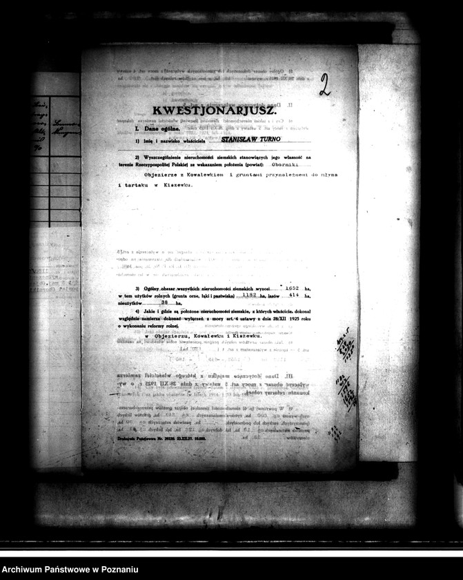 image.from.unit.number "Majątek Objezierze powiatu obornickiego wyłączenie z art. 4 i 5 ustawy o wykonaniu reformy rolnej Turno Stanisław"