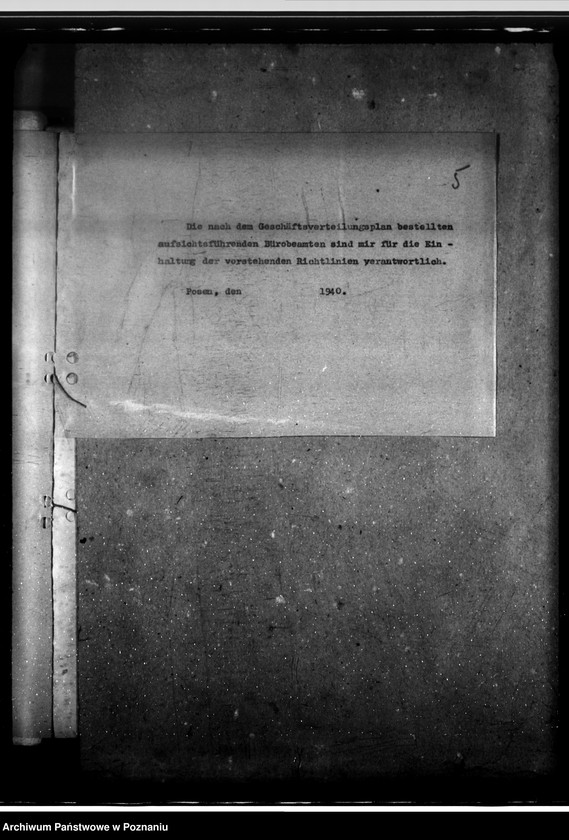 Obraz 9 z jednostki "Zarządzenia w sprawach służbowych"