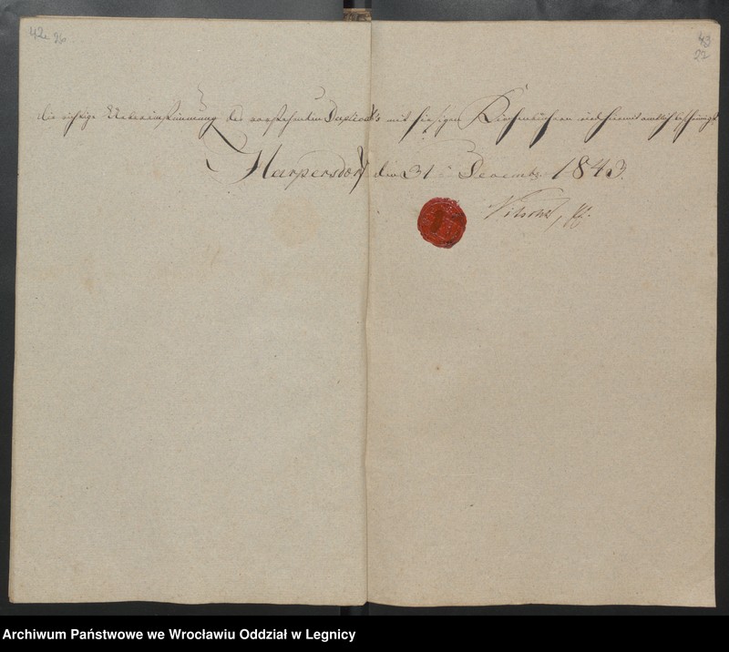 image.from.unit.number "Duplicat der Harpersdorfer Kirchenbücher von der Gemeinde Ober Harpersdorf Langen Neudorf"