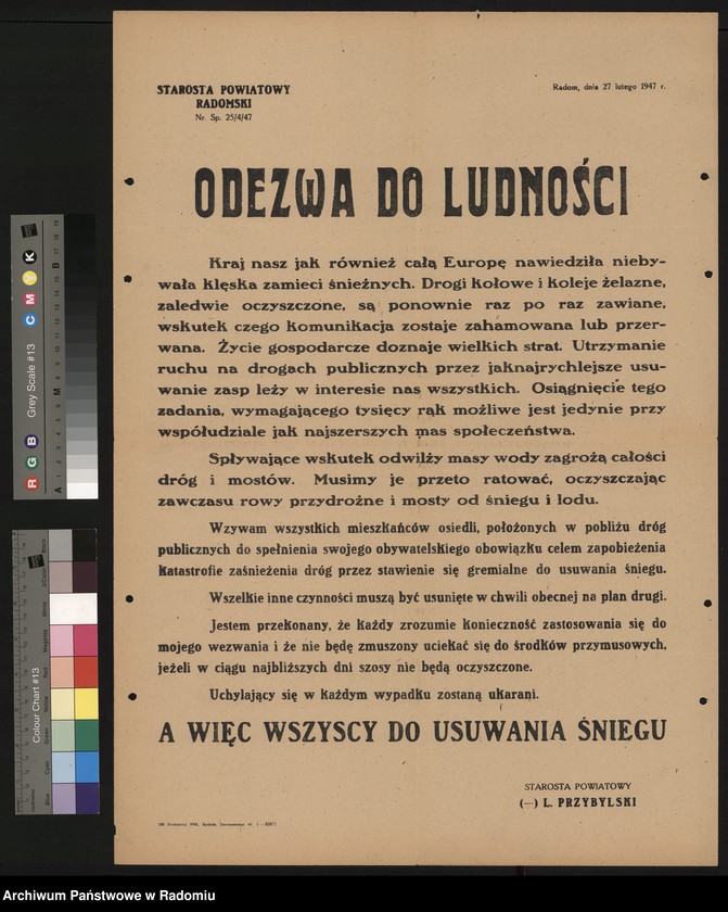 Obraz 12 z kolekcji "Mróz, śnieg i lód. Zima w archiwalich!111"