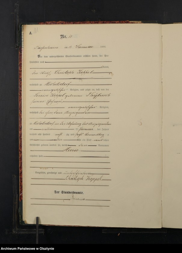 image.from.unit.number "Geburts-Haupt-Register Nr 1 - 257"