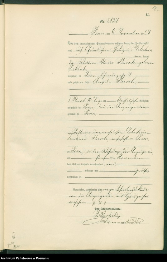 Obraz 20 z jednostki "[Księga zgonów t. VI]"