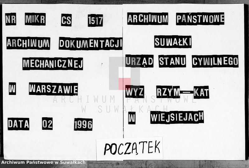 image.from.unit.number "Duplikat aktov o rodivšichsja, brakosočetavšichsja i umeršich lic vejsejskogo rimsko-katoličeskogo prichoda s 1886 goda"