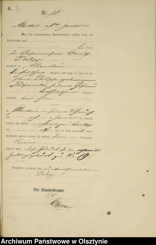 image.from.unit.number "Geburts-Haupt-Register Nr 1 - 309"