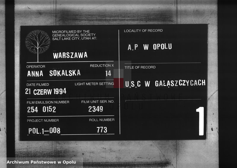 Obraz 1 z jednostki "Geburts-Neben-Register Standesamts Hohen-Giersdorf pro 1881"