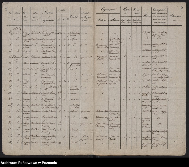 Obraz 4 z jednostki "Spis zgonów"