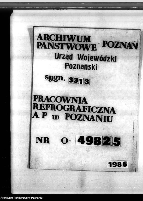 Obraz 1 z jednostki "Majątek Kamień-Cierpiatki powiat kaliski /sprawy leśne/"