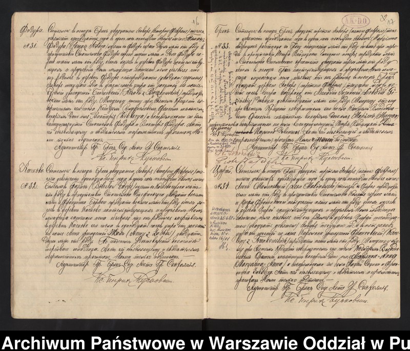 image.from.unit.number "Akta urodzeń, małżeństw i zgonów"
