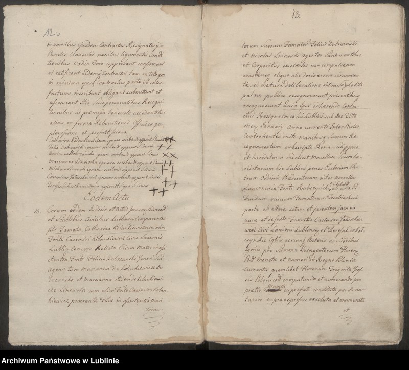 image.from.unit.number "Prothocollon inscriptionum iudicii advocatialis et scabinalis civitatis SRM Lublinensis"