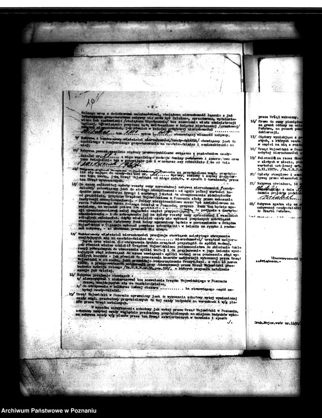 Obraz 14 z jednostki "Parcelacja lasu Witobel XV powiatu poznańskiego Walenty Przybylski"