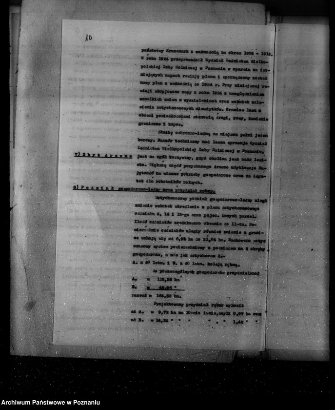 Obraz 13 z jednostki "Plan urządzania gospodarstwa leśnego dla lasu majętności Kopaczewo- Rogaczewo powiat kościański"