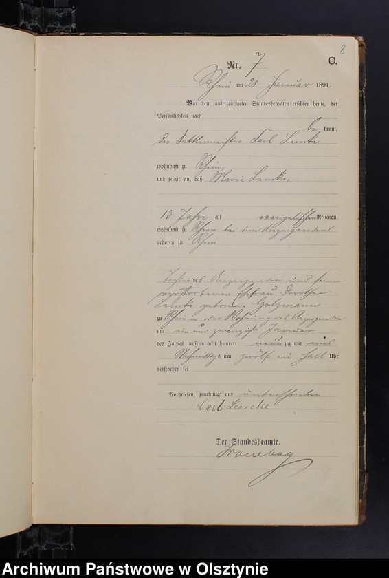 image.from.unit.number "Sterbe-Haupt-Register Nr 1 - 78"