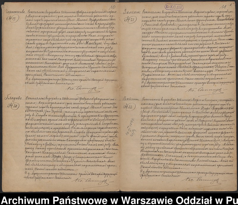 image.from.unit.number "Akta urodzeń, małżeństw i zgonów"