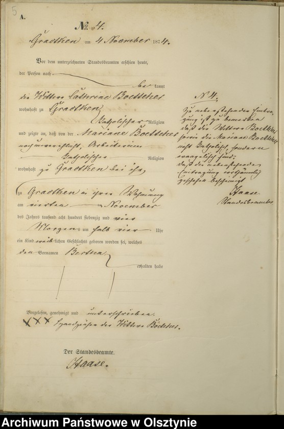 image.from.unit.number "Haupt-Geburts-Register Nr 1 - 19"