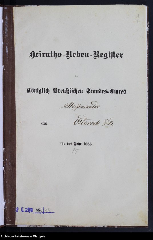 image.from.unit.number "Heiraths-Neben-Register Nr 1 - 13"