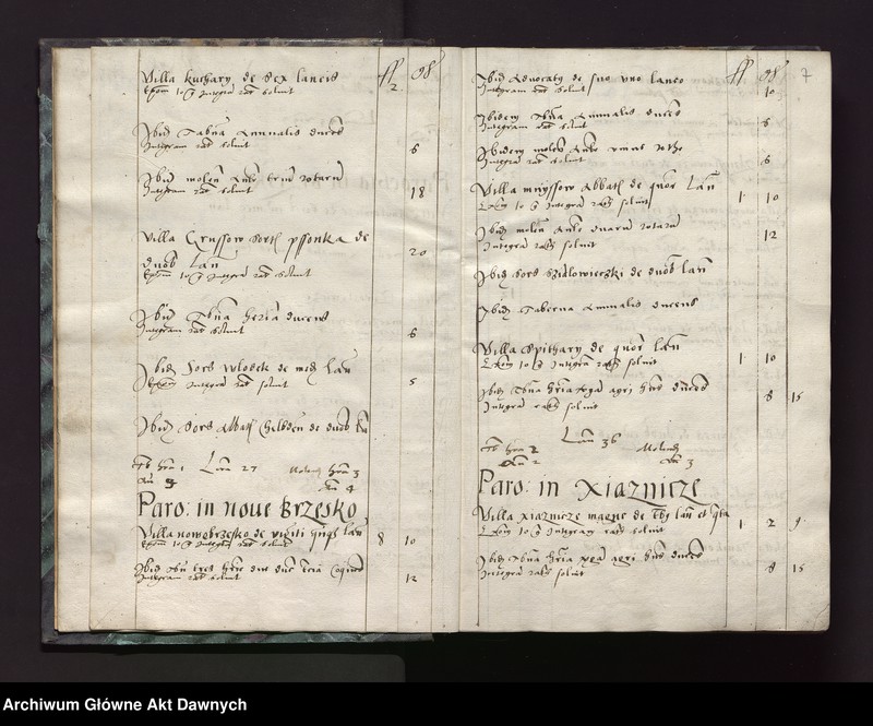 image.from.unit.number "Regestrum publicarum contributionum decem gr. -- (palatinatus Cracoviensis)."