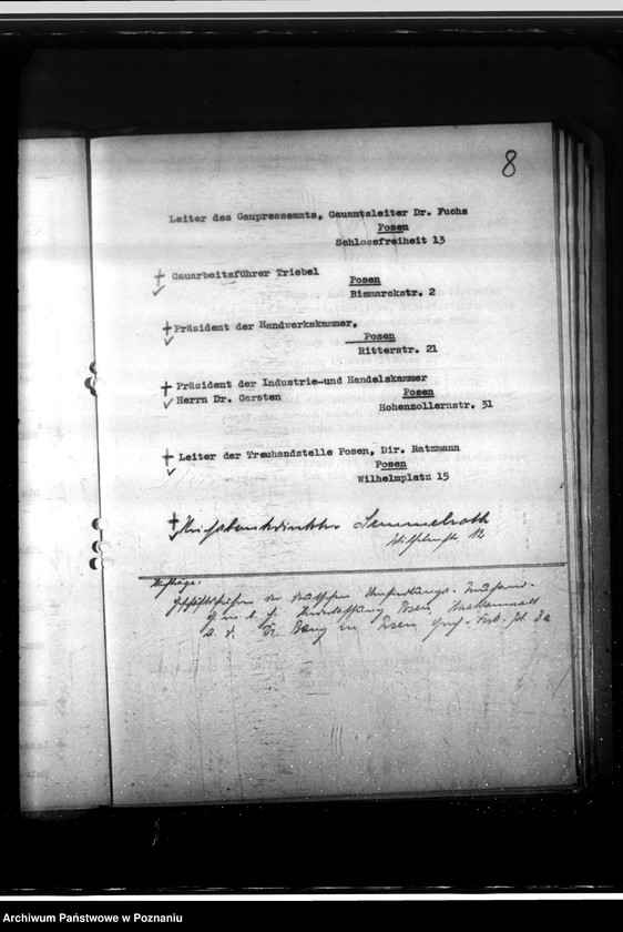 Obraz 12 z jednostki "Uroczystości i apele pracowników w urzędzie namiestnika"