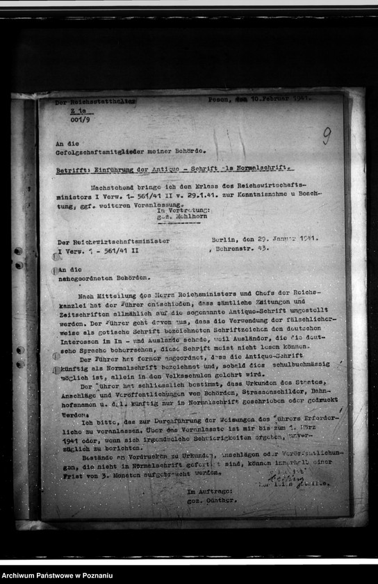 Obraz 13 z jednostki "Rundschreiben"