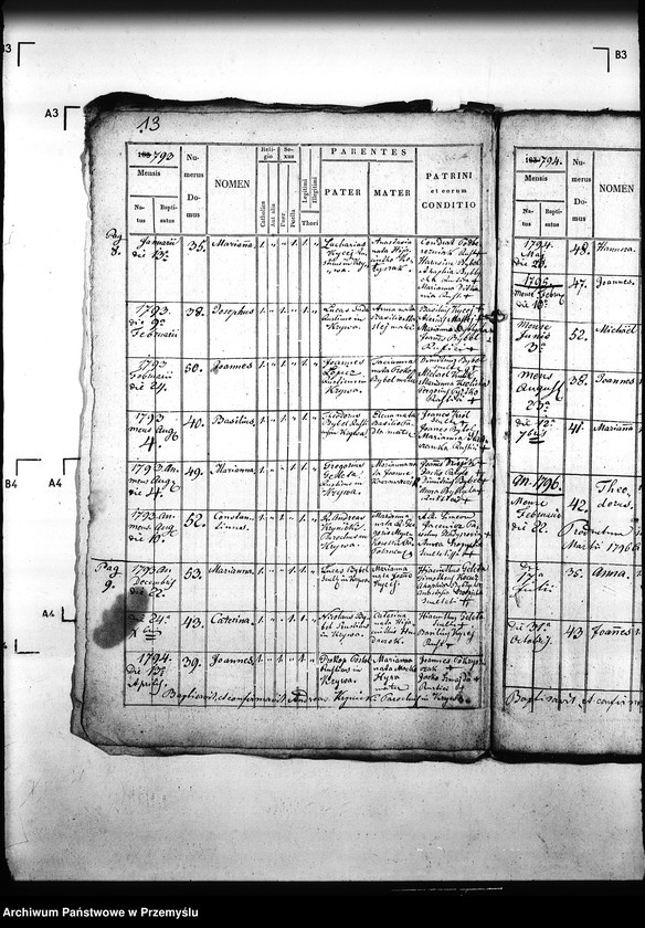 Obraz 16 z jednostki "[Kopie ksiąg metrykalnych parafii Krzywa z filią Banica (dekanat Gorlice)]"