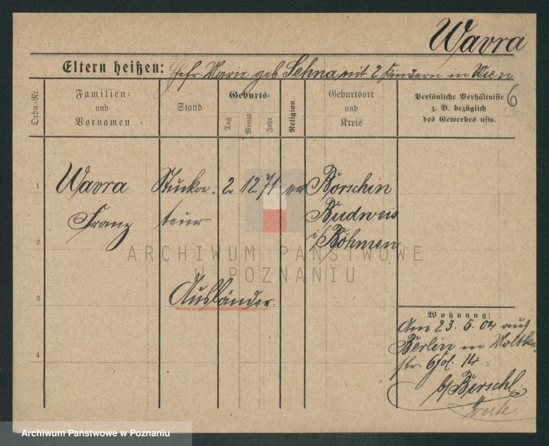 Obraz 15 z jednostki "Waszyński - Wawrzyniak (żonaci, wdowy)"