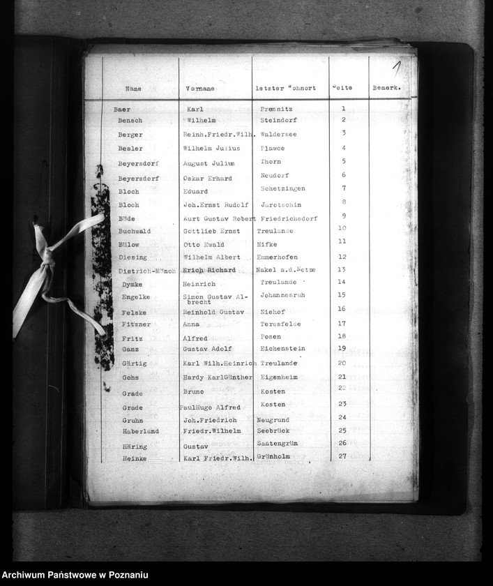 Obraz 5 z jednostki "Kreis Kutno. Wykaz miejscowych Niemców, którzy zginęli w 1939 roku"