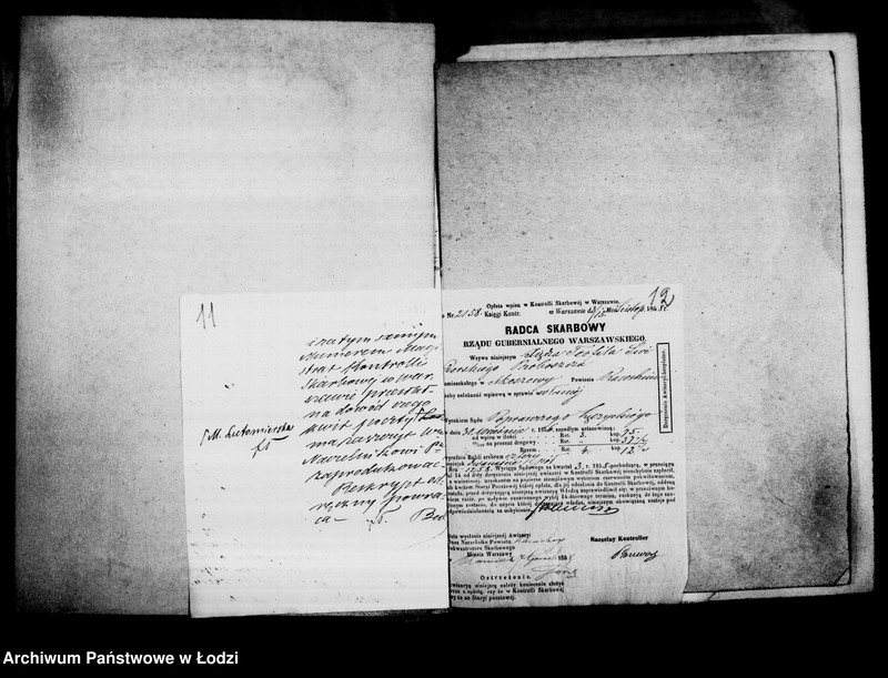 Obraz 12 z jednostki "Akta w przedmiocie awizacji"