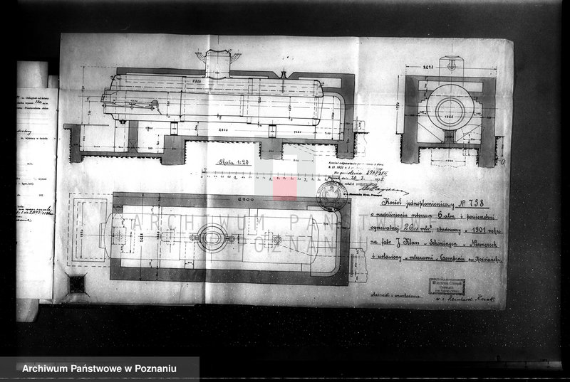 Obraz 14 z jednostki "Mleczarnia parowa O. Bernuthe w Czempiniu, pow. kościański nr woj. kotła 1922"
