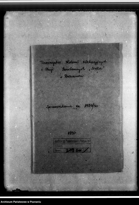 Obraz 4 z jednostki "Sprawozdanie za rok 1929/1930"