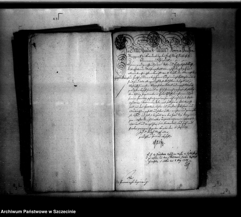 image.from.unit.number "Wegen des Copisten Gottfried Bindemanns Bestallung an des Regierungs-Cantzleidieners Caspars Gottfried Fuhrmanns Stelle, und nach dessen Tode versicherten völligen Gehalts."