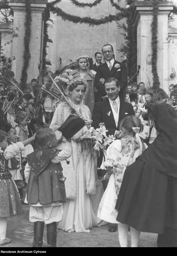 image.from.unit.number "Ślub hrabiego Benedykta Tyszkiewicza z księżniczką Eleonorą Radziwiłł"