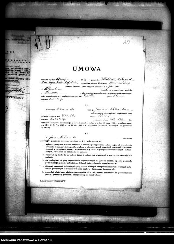 image.from.unit.number "Scalenie wsi Oszczeklin powiatu kaliskiego"