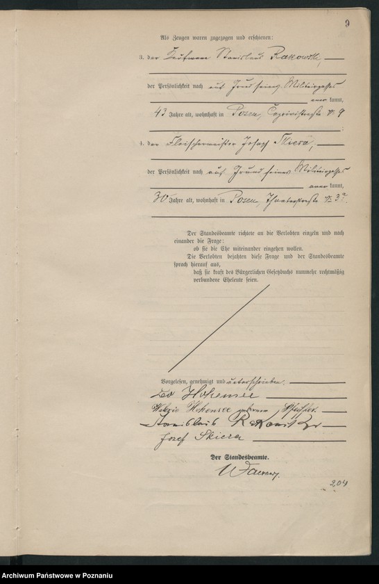 Obraz 11 z jednostki "Księga miejscowa małżeństw tom II [Rejestr główny małżeństw]"