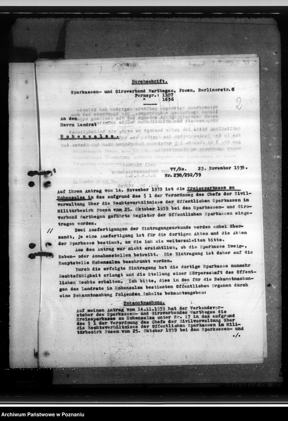 Obraz 6 z jednostki "Sparkassen - korespondencja"