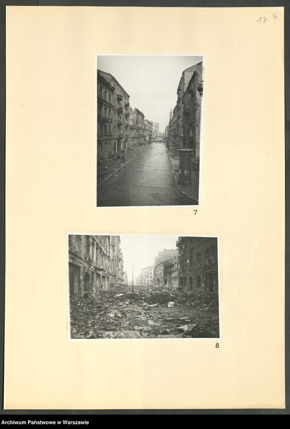 Obraz 4 z kolekcji "Odbudowa Warszawy - Rejon ulicy Marszałkowskiej"