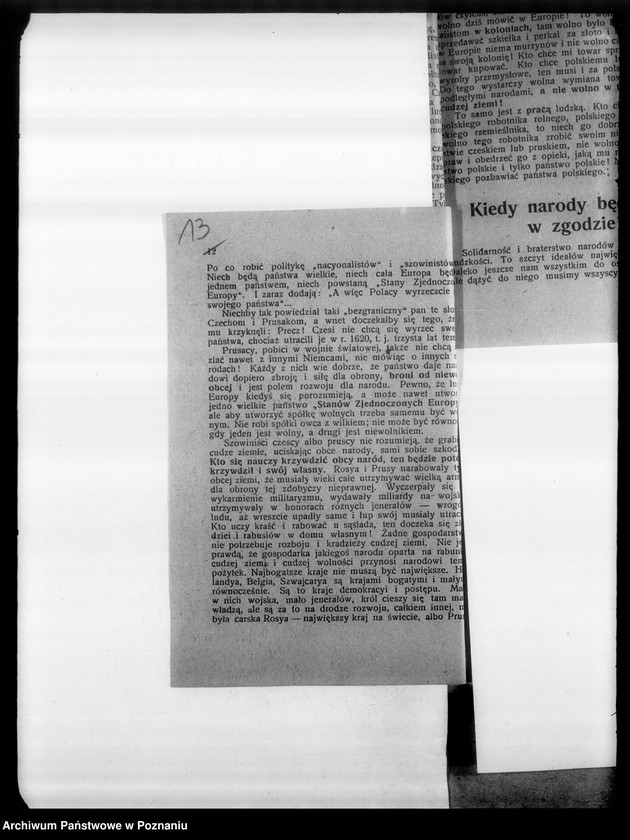 Obraz 16 z jednostki "Zjazd działaczy Górnego Śląska, regulamin wieców, raporty informacyjne na temat Śląska, księga przychodów i rozchodów z plebiscytu."