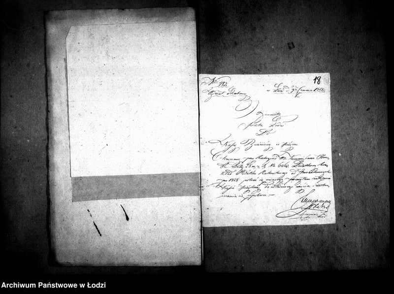 Obraz 18 z jednostki "Akta tyczące się podatku rekrutowego od Żydów"