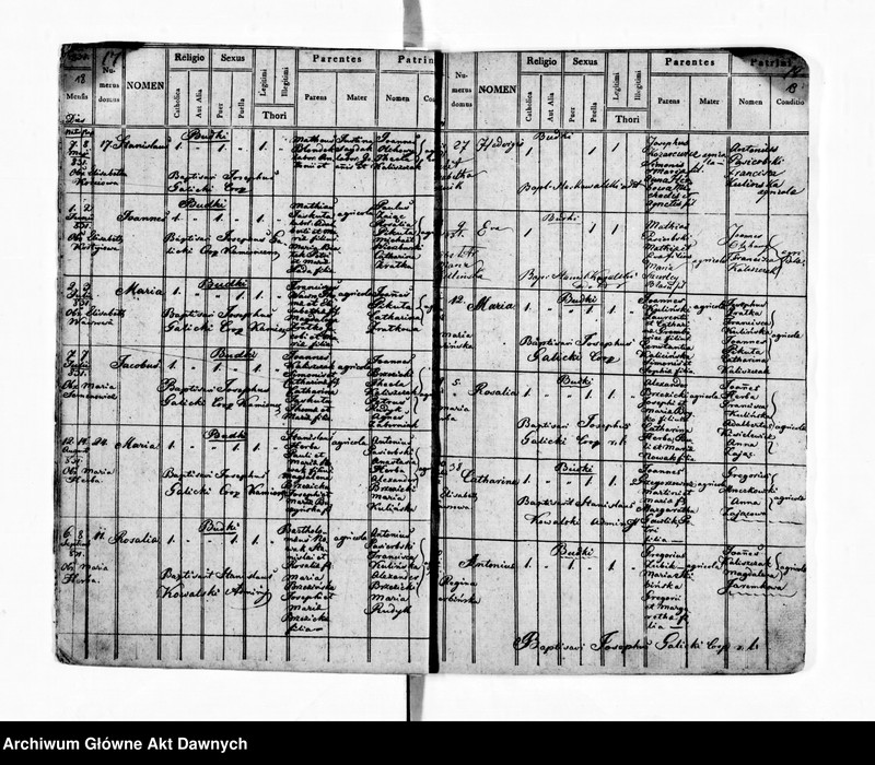 image.from.unit.number "Parafia: Kamionka Strumiłowa. Dekanat: Gliniany. Księga metrykalna urodzeń 1816-1861, ślubów 1818-1899 i zgonów 1816-1900 dla wsi Budki Nieznanowskie* i Majdan."