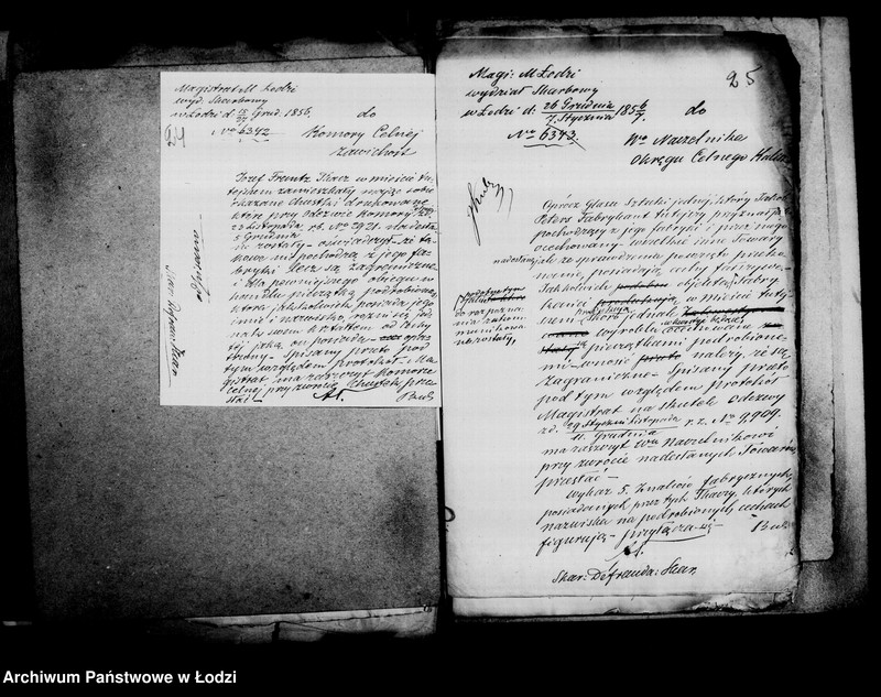 Obraz 20 z jednostki "Akta w przedmiocie defraudacji skarbowych"