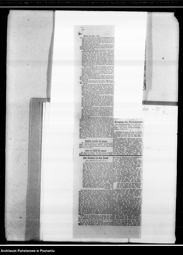 Obraz 11 z jednostki "Sprawa wolnego miasta Gdańska [wycinki prasowe z gazety "Danziger Neueste Nachrichten"]"