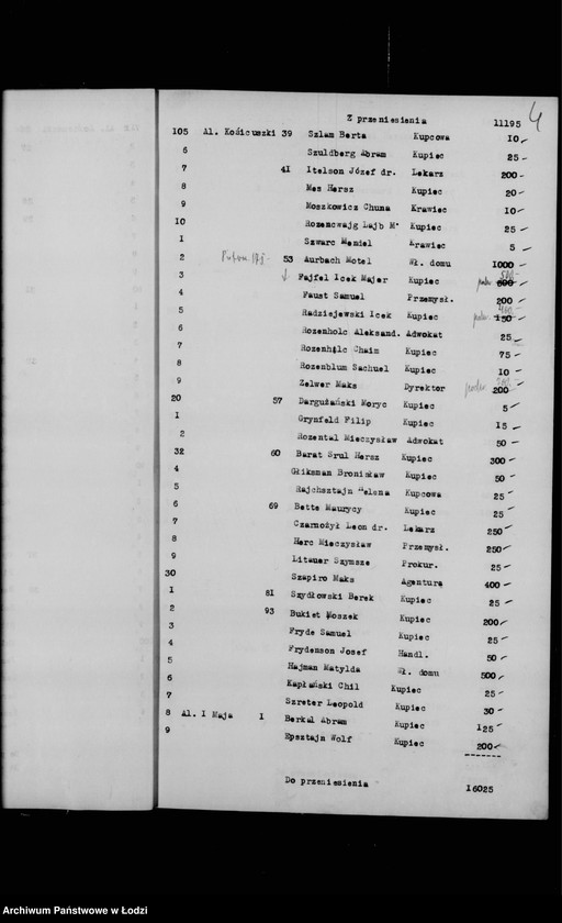 Obraz 8 z jednostki "Rejestr poborczy"