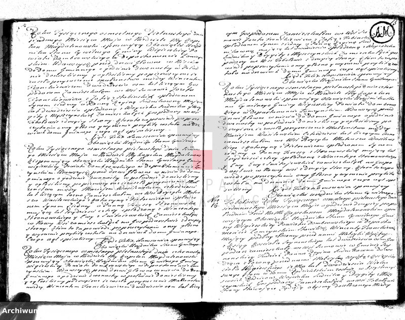 image.from.unit.number "Akta małżeństw gminy wigierskiey od 1-go maja 1814 do dnia ostatniego kwietnia 1815 roku"