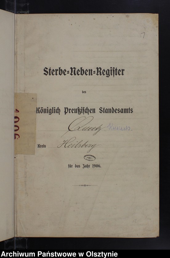 image.from.unit.number "Sterbe-Neben-Register Nr.1-21"