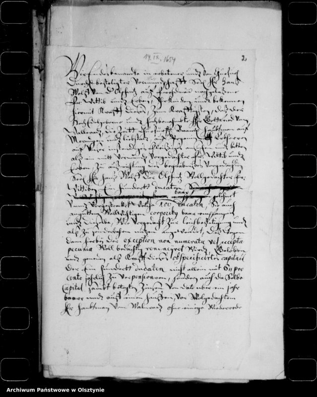 image.from.unit.number "Klag-Libell in puncto debiti liquidissimi Hn. X-ph Albr. von Perband auff Kewitten contra Sätliche Erben des Hans Wolff von der Ölschnitz auf Fredenau"