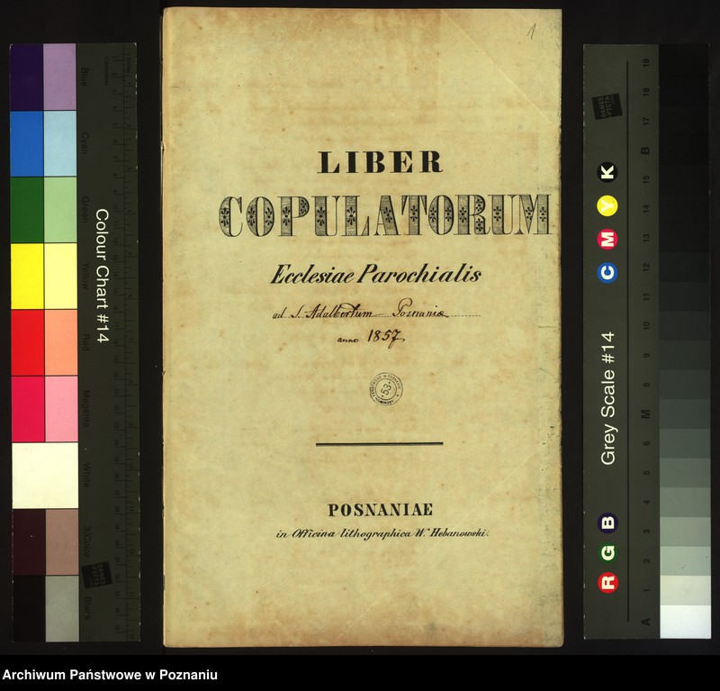 Obraz 3 z jednostki "Księga małżeństw"