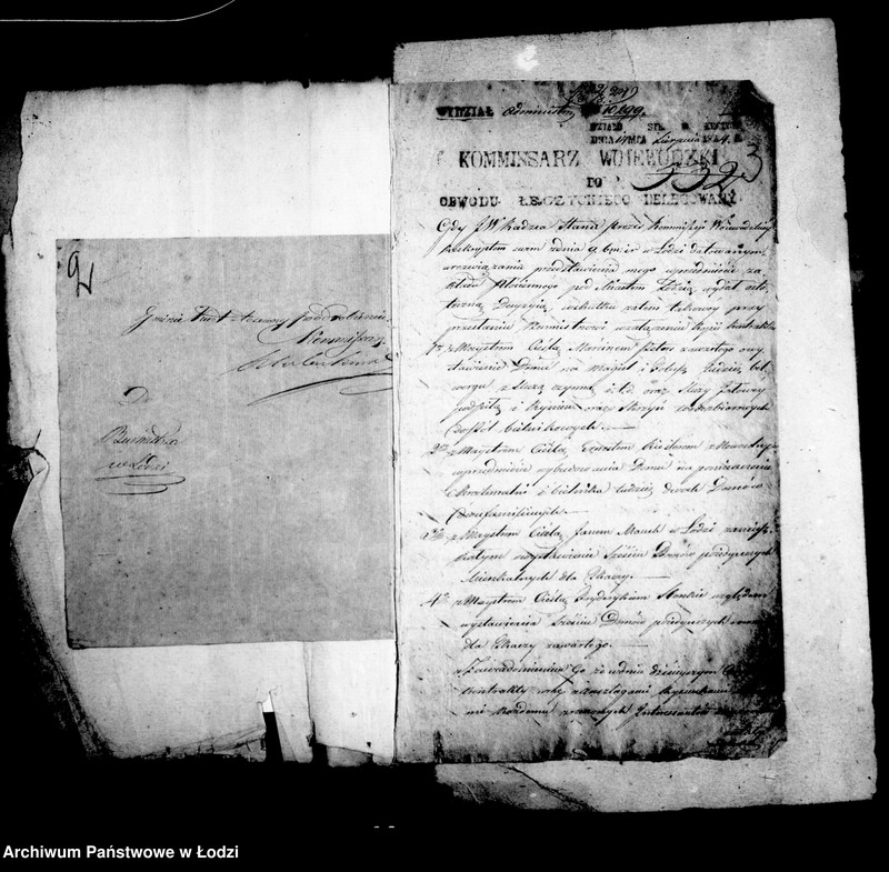 Obraz 7 z jednostki "Akta tyczące się urządzenia bielnika 1824"