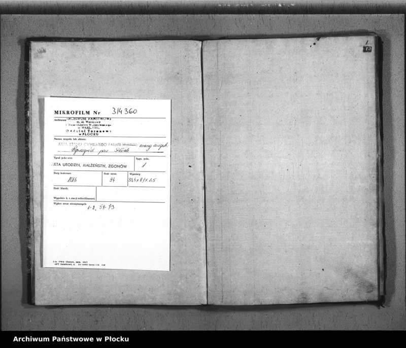 image.from.unit.number "Akta urodzeń, małżeństw i zgonów"