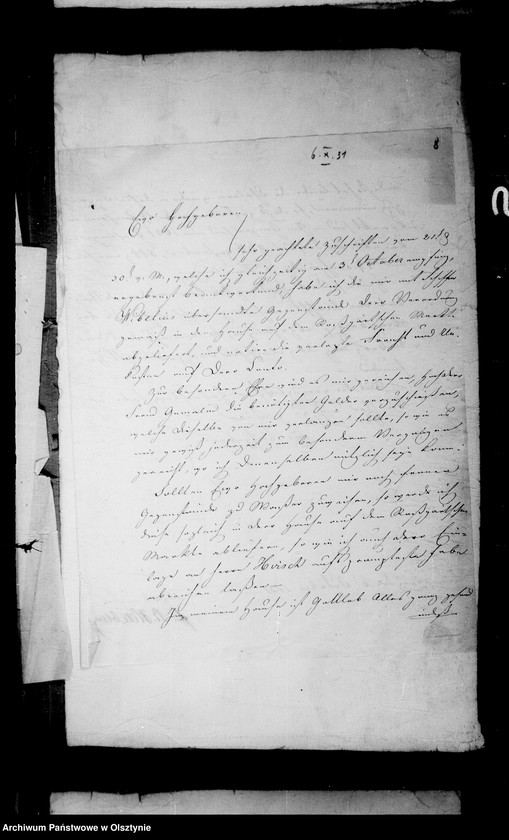 image.from.unit.number "/Schriftwechsel mit dem Kommissionsgeschäft- Haebler- Blanquart in Königsberg u. a. /"