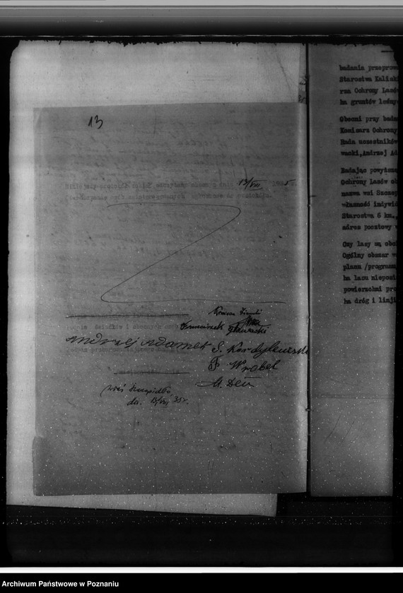 Obraz 18 z jednostki "Gmina Brzeźno powiat koniński /nadzór nad gospodarką leśną/"