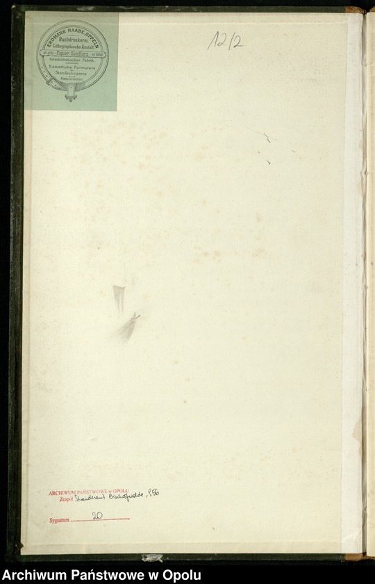 Obraz 4 z jednostki "Heiraths-Haupt-Register des Standsamts Bischofswalde pro 1901"